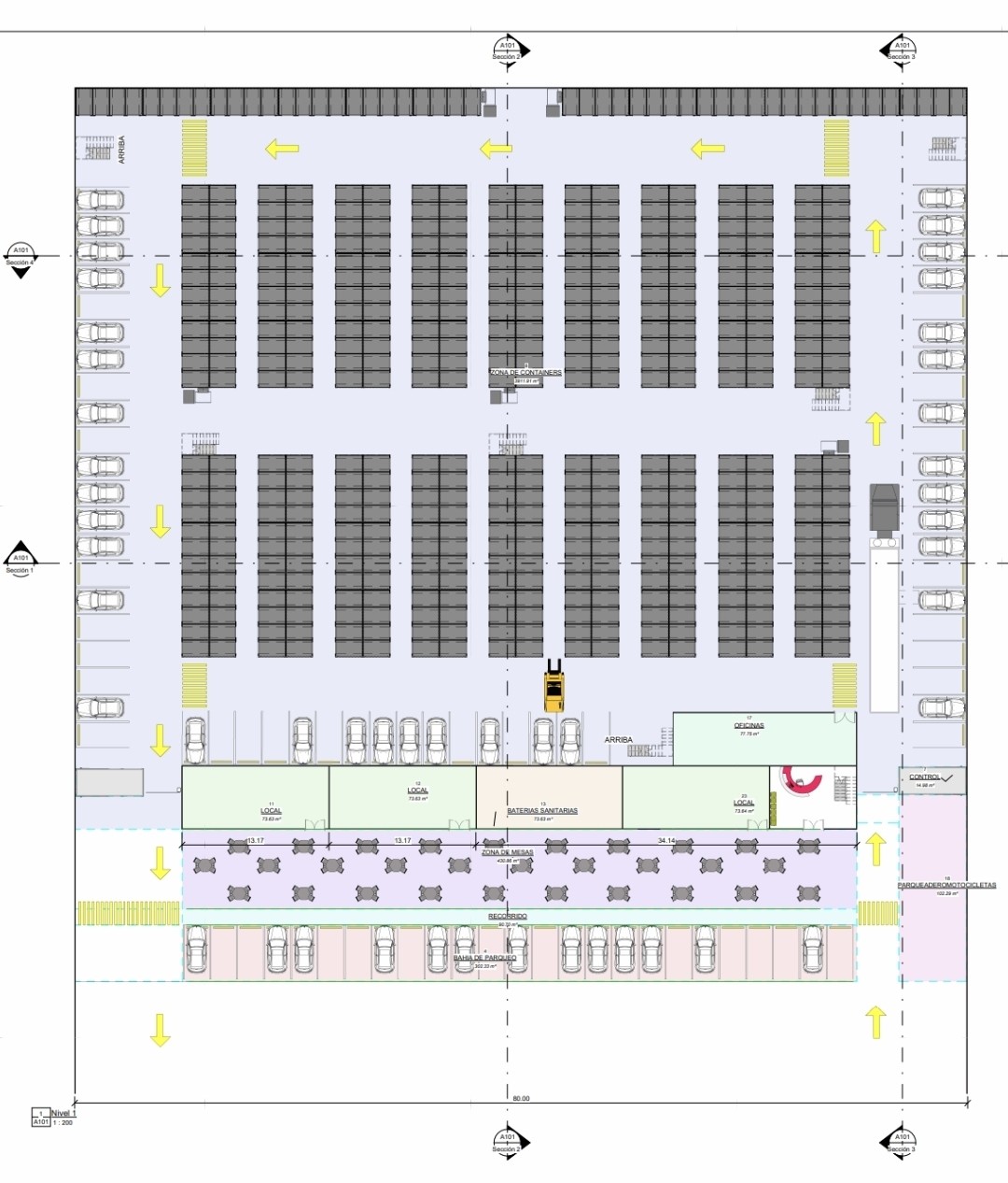 Plano arquitectonico del proyecto